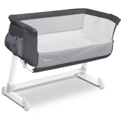 Lionelo Lettino Co-sleeping Theo Dark Grey -Bambino Forniture Negozio lionelo lettino co sleeping theo dark grey a299170 3