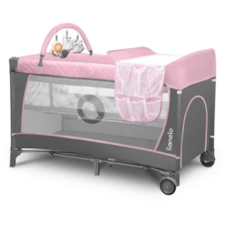 Lionelo Lettino Da Viaggio Flower Flamingo