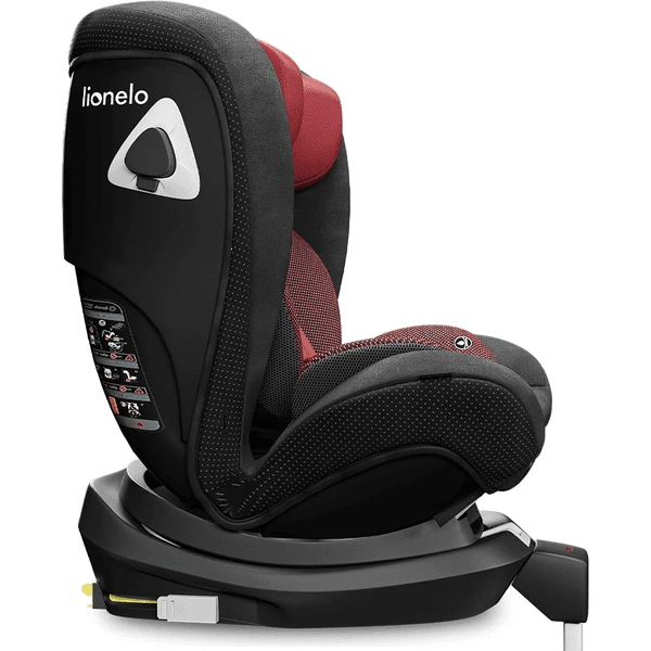 Lionelo Seggiolino Auto Braam Burgundy 4 Lionelo Seggiolino Auto Braam Burgundy - immagine 4