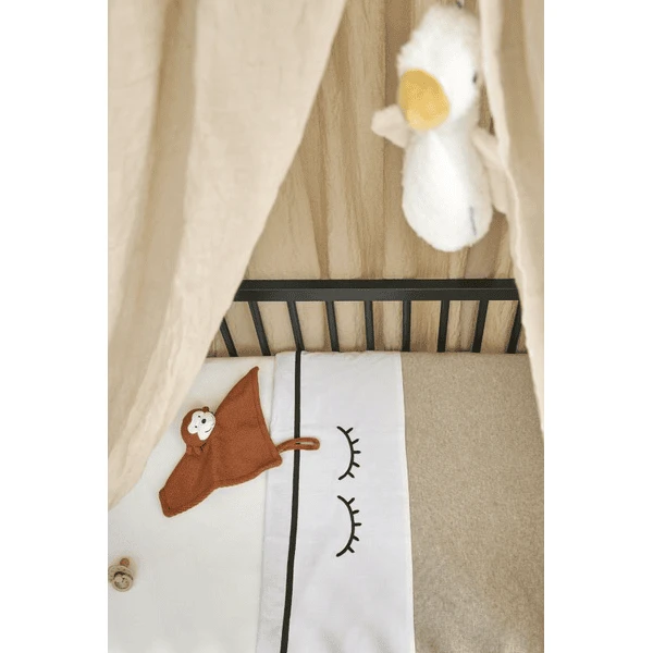 MEYCO Coperta Per Bebè Piccola Maglia Basic Sand Melange 75 X 100 Cm 5 MEYCO Coperta Per Bebè Piccola Maglia Basic Sand Melange 75 X 100 Cm - immagine 5