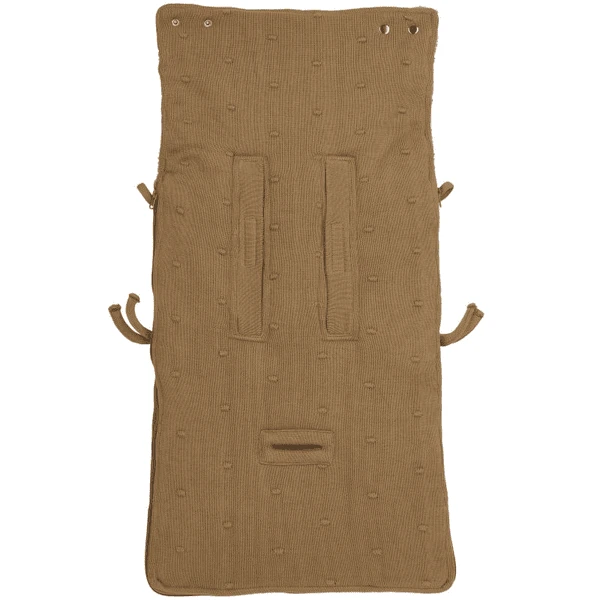 MEYCO Coprigambe Mini Knots 40x82 Cm - Caffè 3 MEYCO Coprigambe Mini Knots 40x82 Cm - Caffè - immagine 3