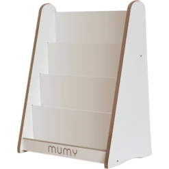 Mumy™ Libreria EasyTALL - Bianco/natur