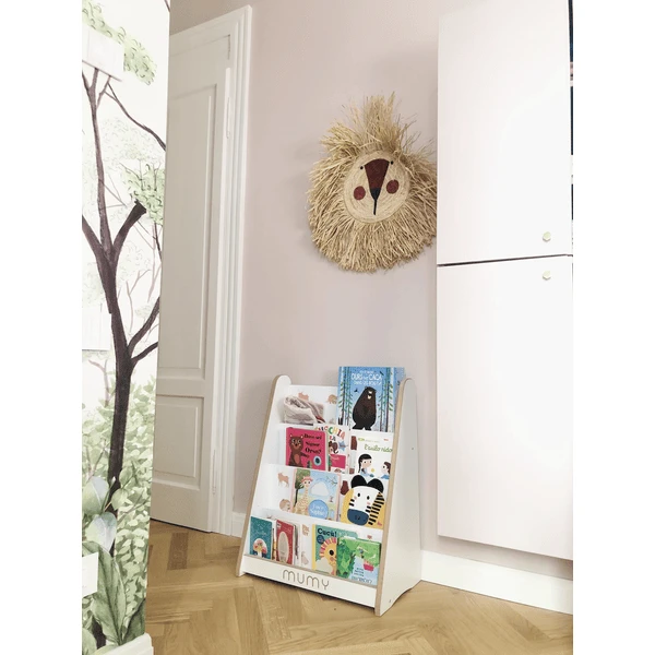 Mumy™ Libreria EasyTALL - Bianco/natur 5 Mumy™ Libreria EasyTALL - Bianco/natur - immagine 5
