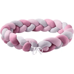 Nordic Coast Company Paracolpi A Treccia Trio Rosa/mirtillo/grigio 8 Nordic Coast Company Paracolpi A Treccia Trio Rosa/mirtillo/grigio -Bambino Forniture Negozio nordic coast company paracolpi a treccia trio rosa mirtillo grigio a330887 3