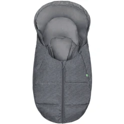Odenwälder Coprigambe BabyNest Dauni Fashion Modern Blizzard, Grafite