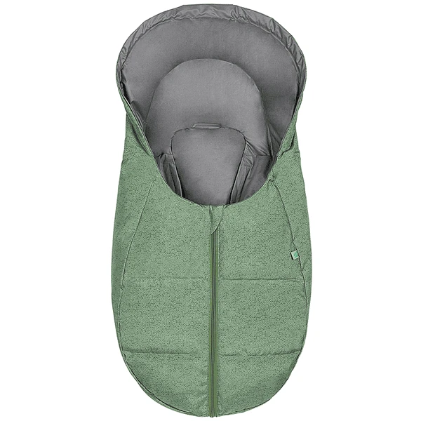 Odenwälder Coprigambe BabyNest Dauni Fashion Modern Blizzard, Verde 3 Odenwälder Coprigambe BabyNest Dauni Fashion Modern Blizzard, Verde - immagine 3