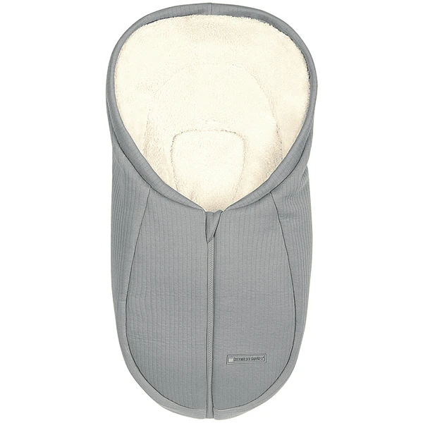 Odenwälder Coprigambe BabyNest Sweat, Grigio 1 Odenwälder Coprigambe BabyNest Sweat, Grigio