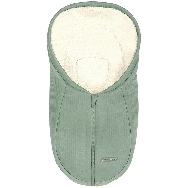 Odenwälder Coprigambe BabyNest Sweat, Verde 1 Odenwälder Coprigambe BabyNest Sweat, Verde
