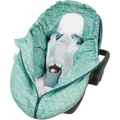 Odenwälder Coprigambe Coolmax White Leaves Senape -Bambino Forniture Negozio odenwaelder coprigambe coolmax white leaves senape a347185 3