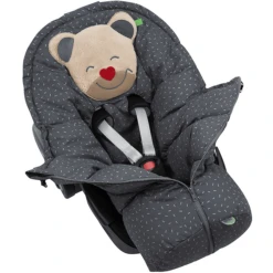 Odenwälder Coprigambe Mucki Fashion, Little Snow Black -Bambino Forniture Negozio odenwaelder coprigambe mucki fashion little snow black a366738 3