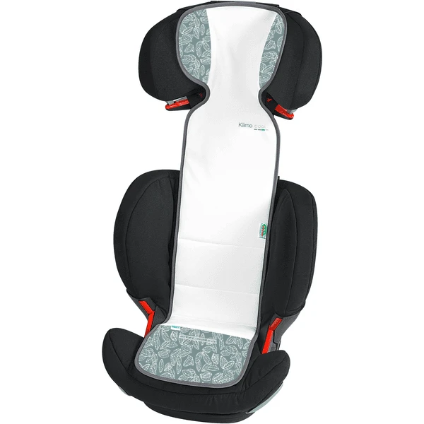 Odenwälder Coprisedile Auto Grande Klimocool White Leaves Grigio 3 Odenwälder Coprisedile Auto Grande Klimocool White Leaves Grigio - immagine 3