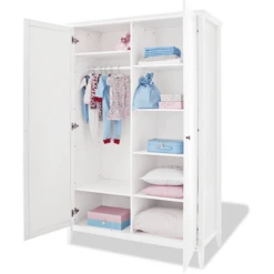 Bambino Forniture Negozio -Bambino Forniture Negozio pinolino armadio a 2 ante smilla a170491 1
