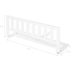 Pinolino Sponda Di Protezione Classic, Bianco Laccato 7 Pinolino Sponda Di Protezione Classic, Bianco Laccato -Bambino Forniture Negozio pinolino sponda di protezione classic bianco laccato a241778 2