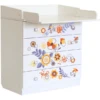 Polini Kids Fasciatoio Simple 1580 Bianco Floreale