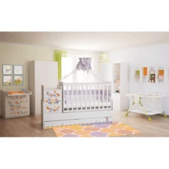Polini Kids Fasciatoio Simple 1580 Bianco Floreale -Bambino Forniture Negozio polini kids fasciatoio simple 1580 bianco floreale a266953 2