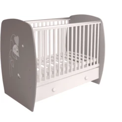 Polini Kids Lettino French 710 Amis Grigio/bianco 7 Polini Kids Lettino French 710 Amis Grigio/bianco -Bambino Forniture Negozio polini kids lettino french 710 amis grigio bianco a273780 2