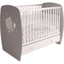 Polini Kids Lettino French 710 Teddy Grigio/bianco 8 Polini Kids Lettino French 710 Teddy Grigio/bianco -Bambino Forniture Negozio polini kids lettino french 710 teddy grigio bianco a273782 3