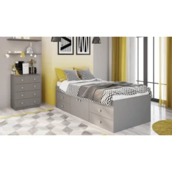 Polini Kids Lettino Singolo Simple 3100 Grigio 8 Polini Kids Lettino Singolo Simple 3100 Grigio -Bambino Forniture Negozio polini kids lettino singolo simple 3100 grigio a261484 3