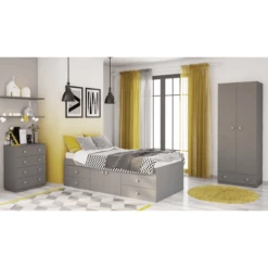 Polini Kids Lettino Singolo Simple 3100 Grigio 9 Polini Kids Lettino Singolo Simple 3100 Grigio -Bambino Forniture Negozio polini kids lettino singolo simple 3100 grigio a261484 4