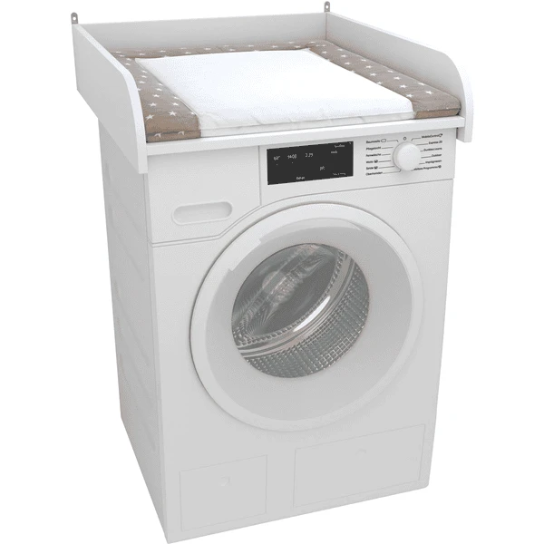 Polini Kids Superficie Per Il Cambio Per Lavatrice, Bianco 5 Polini Kids Superficie Per Il Cambio Per Lavatrice, Bianco - immagine 5