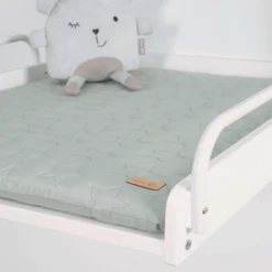 Roba Fasciatoio A Muro Incl. Superficie, Style Frosty Green Stars -Bambino Forniture Negozio roba fasciatoio a muro incl superficie style frosty green stars a315540 4