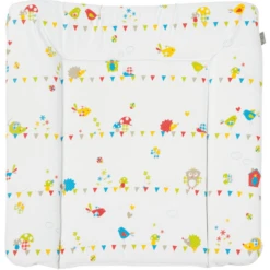 Roba Materassino Per Fasciatoio 75x73 Cm Animaletti Del Bosco, In Foglio Di Alluminio