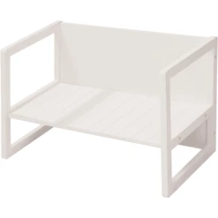 Roba Panca/tavolo 2in1, Bianco