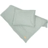 Roba Set Biancheria Per Culla 2 Pezzi 80 X 80 Cm Lil Planet Verde