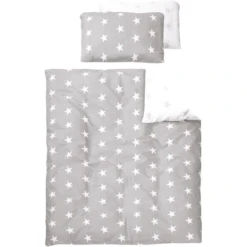 Roba Set Lettino Combi Little Stars Bianco -Bambino Forniture Negozio roba set lettino combi little stars bianco a173621 4