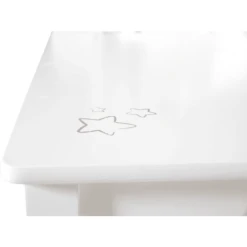 Roba Set Tavolino E Due Sedie Little Stars, Bianco 9 Roba Set Tavolino E Due Sedie Little Stars, Bianco -Bambino Forniture Negozio roba set tavolino e due sedie little stars bianco a285830 4