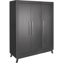 Schardt Armadio Miami Black 3 Porte