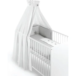 SCHARDT Set Lettino 4 Pezzi Stars Grey -Bambino Forniture Negozio schardt set lettino 4 pezzi stars grey a098188 2