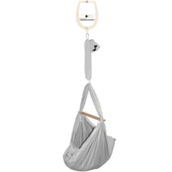 SCHMUSEWOLKE Amaca Per Bambini Con Morsetto Per Porta Bio Grey
