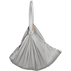 SCHMUSEWOLKE Amaca Per Neonati Bio, Grigio Con Telaio Tipi Bianco 9 SCHMUSEWOLKE Amaca Per Neonati Bio, Grigio Con Telaio Tipi Bianco -Bambino Forniture Negozio schmusewolke amaca per neonati bio grigio con telaio tipi bianco a394076 4