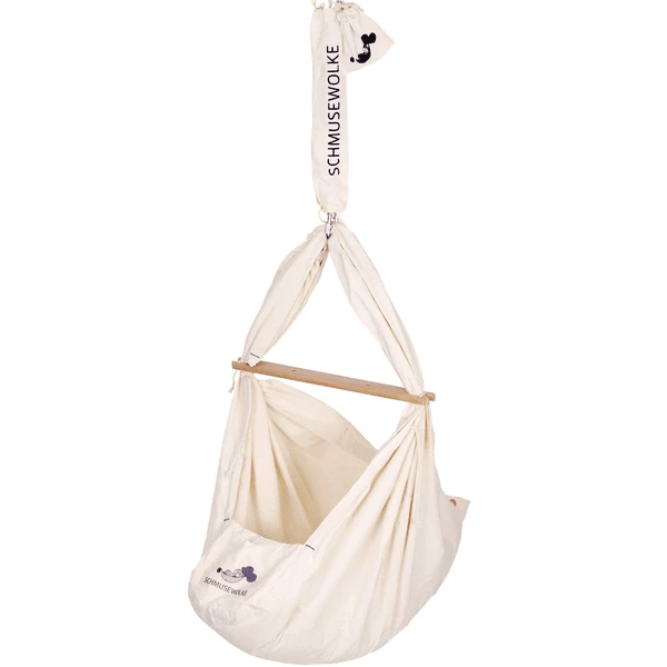 SCHMUSEWOLKE Baby Culla In Piuma Biologica Con Materasso In Lana Di Pecora Beige 2 SCHMUSEWOLKE Baby Culla In Piuma Biologica Con Materasso In Lana Di Pecora Beige - immagine 2
