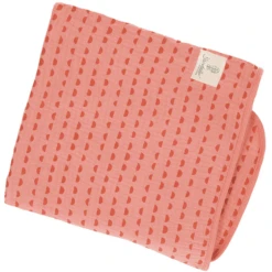 Sterntaler Coperta Di Mussola Enna+Otti Corallo 120 X 120 Cm