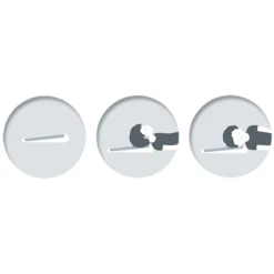 THERALINE Cuscino Per Bambini Bianco, Collezione Bamboo -Bambino Forniture Negozio theraline cuscino per bambini bianco collezione bamboo a360705 4