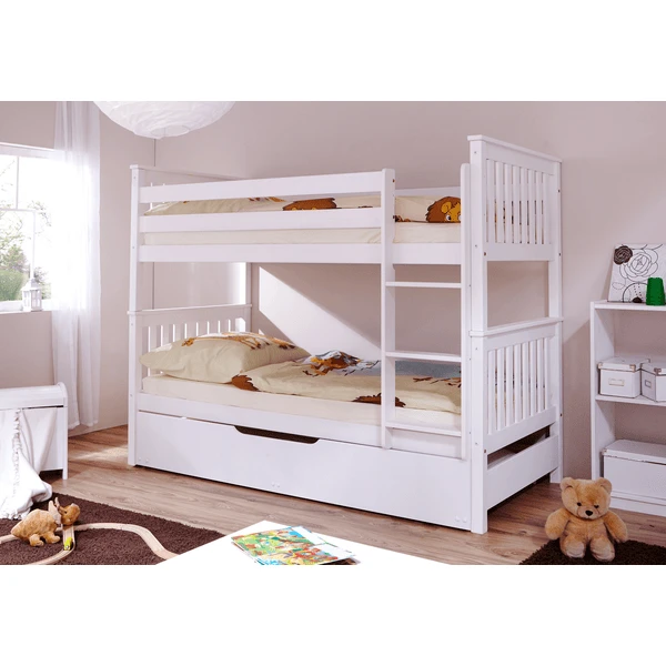 TICAA Letto A Castello Sammy Var 1 Con Letto Estraibile 4 TICAA Letto A Castello Sammy Var 1 Con Letto Estraibile - immagine 4