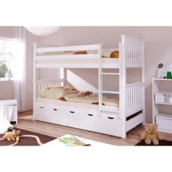 TICAA Letto A Castello Sammy Var 2 Con 5 Cassetti -Bambino Forniture Negozio ticaa letto a castello sammy var 2 con 5 cassetti a227112 3