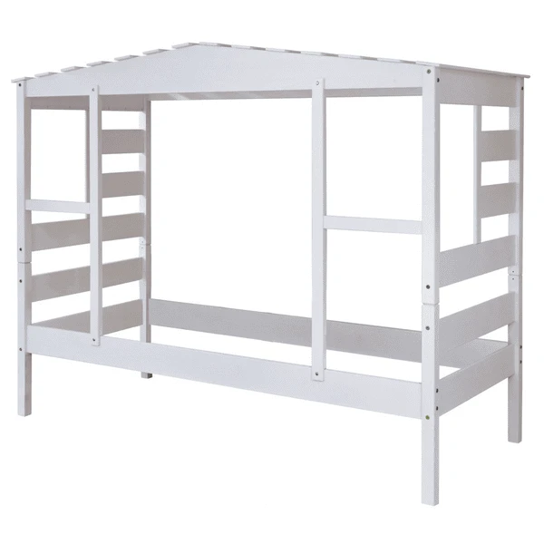 TICAA Letto Casetta Horse Viola Con Letto Estraibile 2 TICAA Letto Casetta Horse Viola Con Letto Estraibile - immagine 2