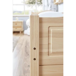 TiCAA Letto Singolo Leni 90 X 200 Cm Pino Nature, Con 4 Cassetti Funzionali -Bambino Forniture Negozio ticaa letto singolo leni 90 x 200 cm pino nature con 4 cassetti funzionali a327408 4