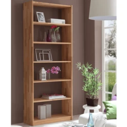 TICAA Scaffale SIMON Faggio Naturale 200 Cm