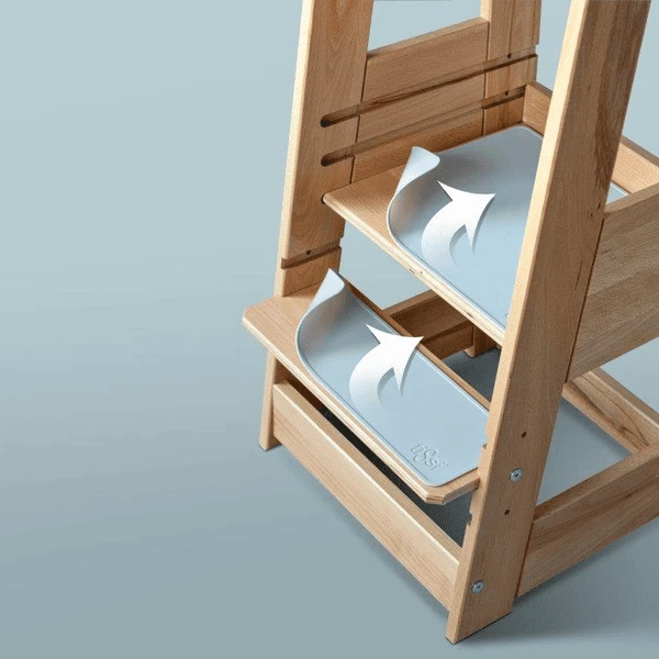 TiSsi ®Set Di Tappetini Antiscivolo Lunar Rock Grigio Per La Torre Di Apprendimento Felix 1 TiSsi ®Set Di Tappetini Antiscivolo Lunar Rock Grigio Per La Torre Di Apprendimento Felix