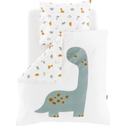 Träumeland Biancheria Da Letto Dinolino 80 X 80 Cm