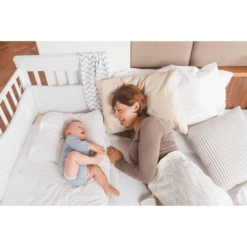 Treppy® Lettino Co-sleeping Dreamy Plus 3 Bianco 60 X 120 Cm -Bambino Forniture Negozio treppy lettino co sleeping dreamy plus 3 bianco 60 x 120 cm a271603 4