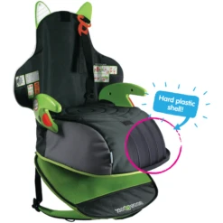 Trunki Zaino Seggiolino BoostApak, Verde/nero -Bambino Forniture Negozio trunki zaino seggiolino boostapak verde nero a270087 4