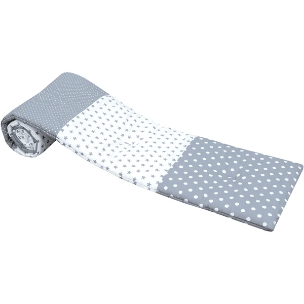 ULLENBOOM ®nest Per Letti Laterali Semicircolari Stelle Grigie 145 X 24 Cm 1 ULLENBOOM ®nest Per Letti Laterali Semicircolari Stelle Grigie 145 X 24 Cm