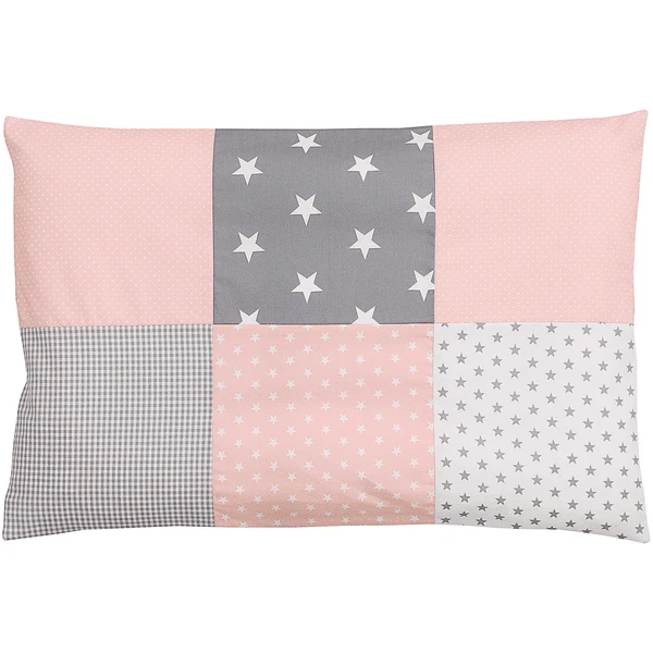 Ullenboom Set Biancheria Da Letto Per Bambini Grigio/rosa 135 X 100 Cm + 40 X 60 Cm 5 Ullenboom Set Biancheria Da Letto Per Bambini Grigio/rosa 135 X 100 Cm + 40 X 60 Cm - immagine 5