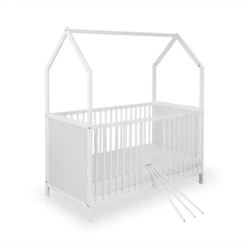 Urra Letto A Forma Di Casa, Leon 70 X 140 Cm -Bambino Forniture Negozio urra letto a forma di casa leon 70 x 140 cm a404105 3